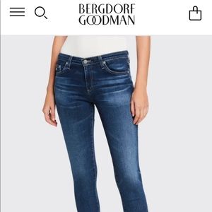 AG The Prima Midrise cigarette jeans size 27
